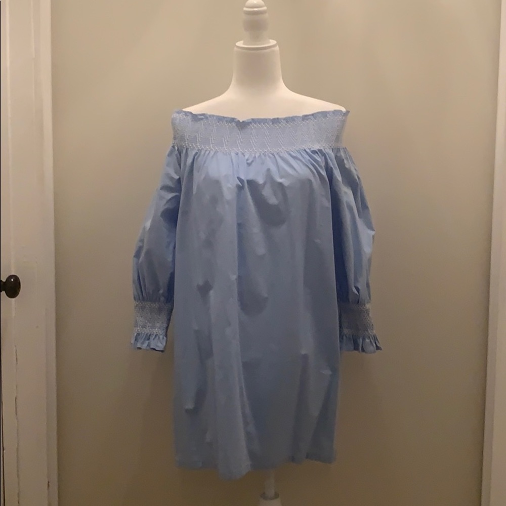 Zara off the shoulder dress